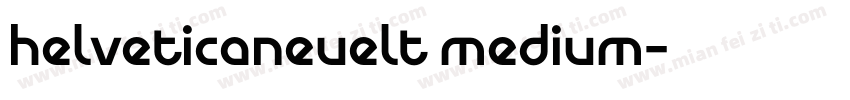 helveticaneuelt medium字体转换